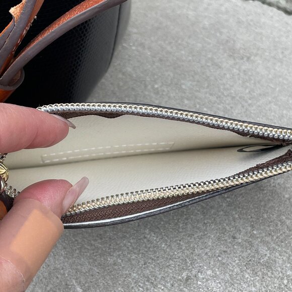 DOONEY & BOURKE SIENA SERENA DRAWSTRING BUCKET SHOULDER BAG BLACK PREPPY - Picture 16 of 16